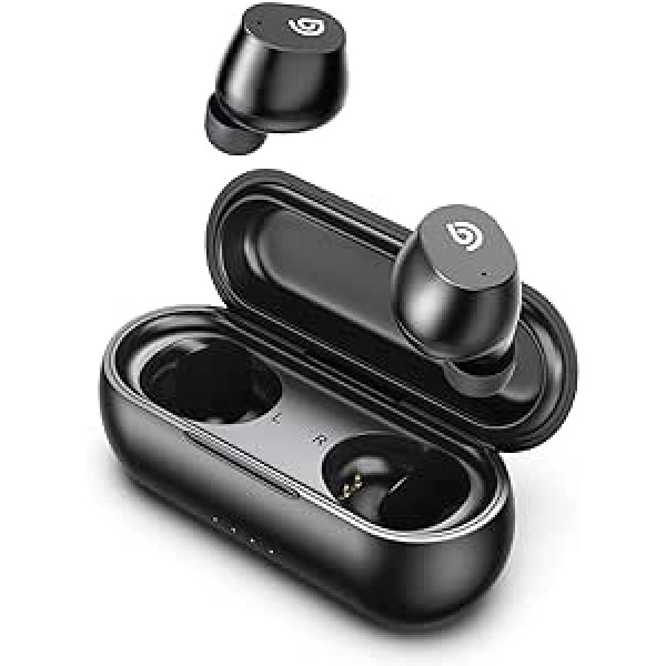 Wireless Headphones, Bluetooth 5.0 IPX7 Waterproof Touch Screen Control Wireless Bluetooth Headphones Noise Cancelling CVC 8.0 In-Ear Suitable for Sports Office