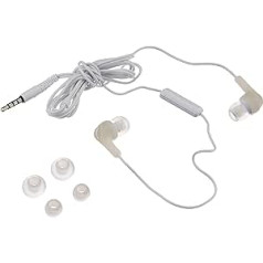 JVC HA-FX7M-W-E Gumy Plus In-Ear-Kopfhörer mit Mikrofon und Fernbedienung Weiß