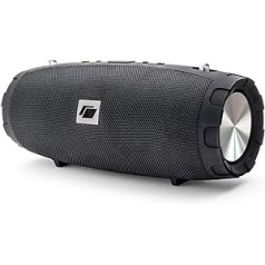 Caliber Bluetooth Speaker - Wireless Box - With Microphone and Call Function - Power Bank - With Power Bank - Waterproof - Black - 9 Hours Battery