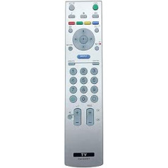 VINABTY RM-ED007 Replacement Remote Control for Sony TV KDL-40U200 KDF-50E2000 KDL-15G2000 KDL-20G2000 KDL-20S2000 KDL-20S2020 KDL-20S2030 KDL-20S4000 KDL 2020S4020 EU