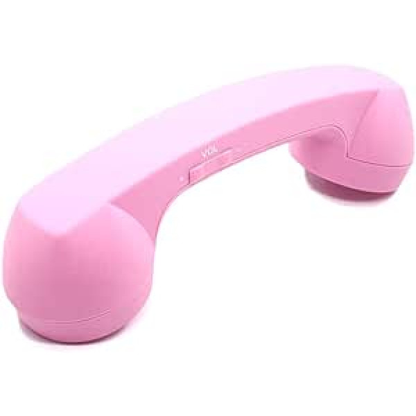 Enjoy-Unique Wireless Retro Telephone Handset and Wire Radiation Proof Headphones for a Phone with Convenient Call