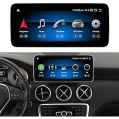 Koason Android13 10.25 Inch HD1920 Screen Monitor Multimedia Navigation System Car Radio Carplay for Mercedes Benz A CLA GLA W176 C117 X156 (AMG) 2012-2014 NTG4.5