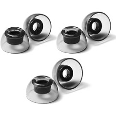 AZLA SednaEarfit Crystal for TWS 3 Pairs / Galaxy Buds 2 (Size S/MS/M 3Pr)