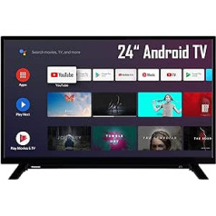 Toshiba 24WA2063DA 24 Inch TV / Android TV (HD-Ready, Smart TV, Play Store & Google Assistant, Triple Tuner, Bluetooth)