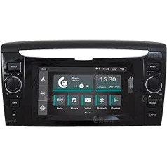 Personalised Car Radio for Lancia Ypsilon Standard without Front USB Android GPS Bluetooth WiFi USB DAB+ Touchscreen 7 Inch 4Core Carplay Android Car