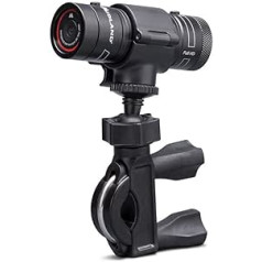 Midland Bike Guardian Dash Cam Camera, Full HD Motorcycle Video Camera, with Loop Recording, 120° Wide Angle, IP65 Rain Resistant, with Handlebar Mount and USB Cable