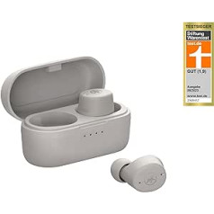 Yamaha TW-E3C Wireless In-Ear Bluetooth Headphones with True Sound and Clear Voice Capture – Beige