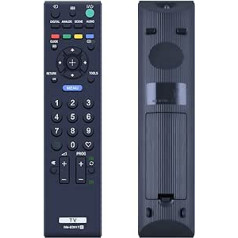 TCNOUMT RM-ED017 Remote Control Replacement for Sony Bravia TV KDL-32P3550 KDL-32P3600 KDL-32P5550 KDL-32P5650 KDL-32S5550 KDL-32S5600 KDL-32S5650 KDL-37S55000 KDL-37 . P5650, KDL-40P3600, KDL-40S5500
