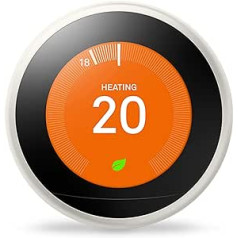 Nest Learning - Intelligent Thermostat 3A Generation, white, T3030EX