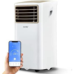 Comfee Easy Cool 2.6 Mobile Air Conditioner, 9000 BTU 2.6 kW, Cooling & Ventilating & Dehumidifying, Room Size up to 88 m³ (33 ㎡), App Control, Alexa, Google Home/IFTTT, with Exhaust Hose