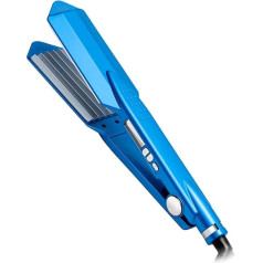 ‎Ukliss Crepe Iron for Hair, Fluffy Hairstyle Wave Iron Hair Straightener with Anti-Static Ceramic Hair Crepe Iron, Adjustable Temperature, Dual Voltage, Hair Crimper for Women