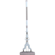 VIFERR Absorbent Sponge Mop Stainless Steel Telescopic Handle Home Floor Durable Cleaning Tool