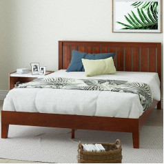 Zinus Platform Bed with Headboard, 160 x 200 x 94/30.5 cm