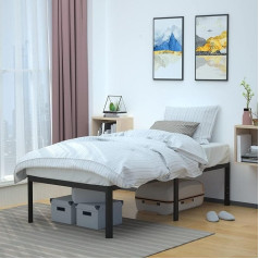 ‎Amazon Basics Amazon Basics Heavy Duty Non Slip Bed Frame with Steel Slat Easy Assembly 18