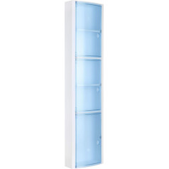 Tatay 4480000 Bathroom Cabinet Vertical with 3 Doors Plastic 22 x 10 x 90.5 cm