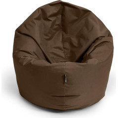 Bubibag 2-in-1 Beanbag Chair with Filling, Size L - XXL - Can be Used as a Teardrop-Shaped Seat or Floor Cushion - Chair / Armchair / Beanbag Chair