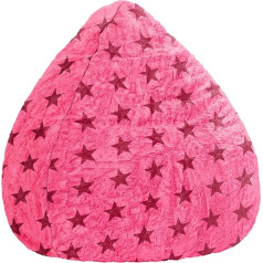 Sitting Point Fluffy Stars Bean Bag