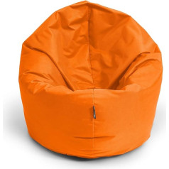 Bubibag 2-in-1 Beanbag Chair with Filling, Size L - XXL - Can be Used as a Teardrop-Shaped Seat or Floor Cushion - Chair / Armchair / Beanbag Chair
