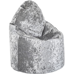 Loft 25 Gaming Bean Bag, Bean Bags for the Living Room, Bedroom, Bean Bag Chair for Adults, Indoor Beanbag, Relaxing Chair, Gamer Gaming Chair, Bean Bags with Filling 90 cm x 68 cm (Shark)