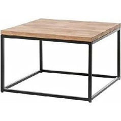 Dbhfgjmn Eingangsbereich Konsolentisch Sofatische Couchtisch Metallgestell schwarz Platte Asteiche