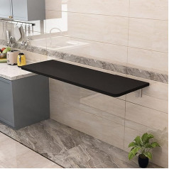 Folding Wall Table, Folding Wall Table, Folding Wall Mounted Drop Leaf Table, Wall Mounted Table Desk, Folding Wall Table, Perfect Addition to Garage and Shed