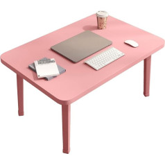 Tragbarer, klappbarer Laptop-Tisch mit Aufbewahrungsschublade für Bett, Sofa, Arbeitszimmer, Essen, Lesen, Schreiben und Arbeiten, perfekt für das Schlafzimmer im Home-Office (Größe: 70 x 48