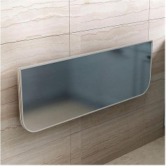 Zyylivr Folding Wall Table, Stainless Steel, Dining Table, Kitchen Table, Wall Folding Table for Room, Balcony Table, Bar Table, Hanging Table, Computer Table, Floating (Size: 40x70cm/15.7x27.6in)