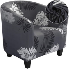 ‎Searchi SearchI Chesterfield Sofa Cover Stretch Printed Non-Slip Sofa Chair Cover Washable Armchair Protector Style 2