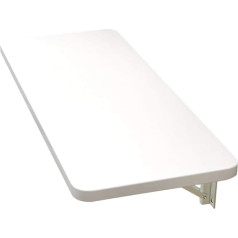 YXW Folding Wall Table, Wall Table, Office Table, Space Saving, Folding Floating Laptop Table, Coffee Table, Children's Desk, Side Table with Double Support, Dining Table in the Kitchen, 60 × 40 cm, We