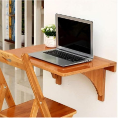 Wandmontierter Klapptisch, Arbeitszimmer, Klappbarer Wandtisch, Esstisch, Klappbarer Computertisch, Lerntischgröße, optional für Arbeitszimmer, Schlafzimmer, Badezimmer oder Balkon
