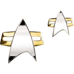 QMx STR-0049 Star Trek Aufnäher, Gold, Standard