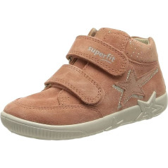 Superfit Girls' Starlight first walking shoes, Beige Pink, 23 EU