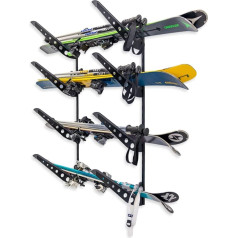 StoreYourBoard Adjustable Ski Storage Rack Wall Mount