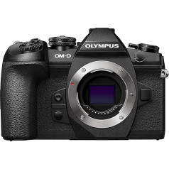 Olympus OM-D E-M1 Mark II System Camera, Up To 60 Frames Per Second, 121 AF Points, 20 Megapixels, 7.6 cm/3 Inches, TFT LCD Display, 4K Video, HDR, 5-Axis Image Stabiliser, Black
