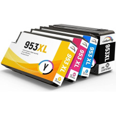 953XL Latest Chip 953 XL Multipack Printer Cartridges Compatible with HP 953 953XL for HP Officejet Pro 8710 7740 7720 8210 8720 7730 8218 8715 8718 8725