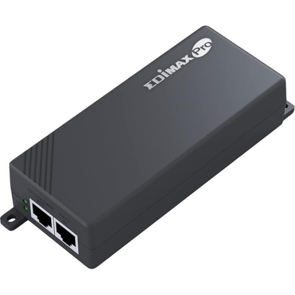 Edimax GP-101IT - PoE adapters (Gigabit, 58 x 155 x 36 mm, IEEE 802.3, IEEE 802.3u b f t, 100 - 240 V, 50/60 Hz, 100 - 240)
