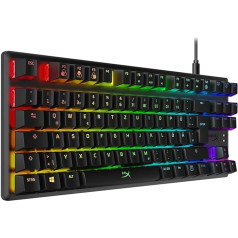 HyperX , USB-A, Alloy Origins Core - RGB Mechanical Gaming Keyboard, Tenkeyless, HyperX Red Switches (DE layout)