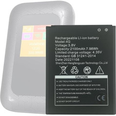 HIGHAKKU Replacement Battery Compatible with Tenda 4G185 Mobile WLAN Router 4G LTE Router & Tenda 4G180 Mobile WLAN Router