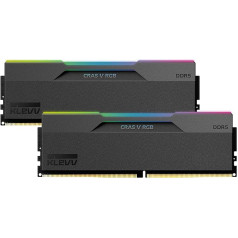 KLEVV CRAS V 48GB (2x24GB) DDR5 RGB Gaming-RAM 6000MT/s PC5-48000 ungepuffertes Non-ECC 1,35V CL30 Speichermodul-Kit