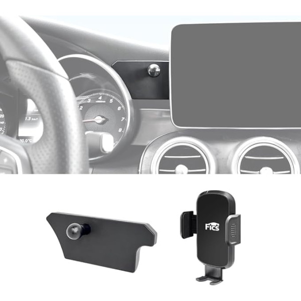 FICS Mercedes GLC(X253), C(W205) 8-inch Screen Model Customized Mobile Phone Holder, Mercedes GLC(X253) C(W205) Accessories