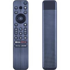 GOUYESHO RMF-TX800U Replacement for Sony 4 8K HD TV Voice Remote Control Compatible with RMF-TX900B KD-50X81K KD-50X82K KD-50X85K KD-65X80K KD-75X80K KD-75X82K XR-65X90K XR-75X90K
