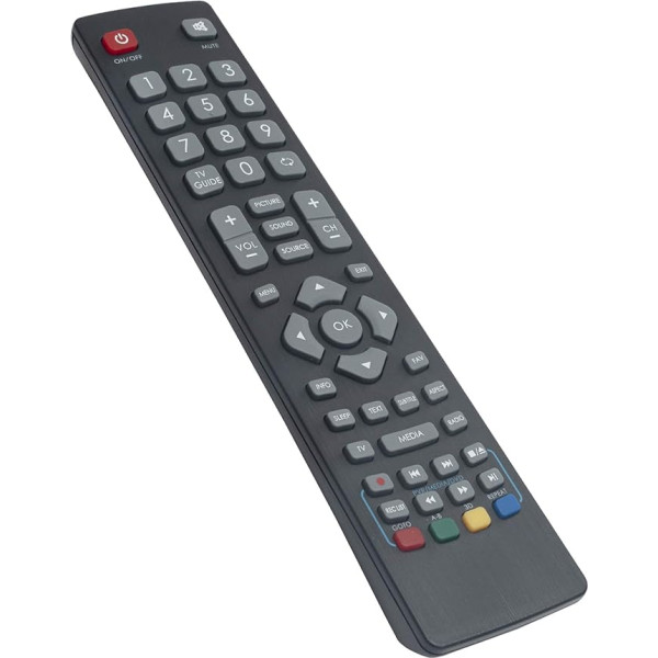 ALLIMITY Remote Control Replacement for Sharp Aquos TV LC-32CFF5221E LC-32CFF5222E LC-43CFF5221E LC-32CHF5221E LC-43CFF5222E LC-32CHF5222E LC-40CFF5221E LC-49CFF52221E 2E