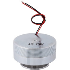 FTVOGUE Resonanz-Lautsprecher Lautsprecher Thunder von Allem Vibrationslautsprecher Vibration Starke Basslautsprecher Alle Frequenz Resonanz 50mm 2Inchl(4 Ω 25 w)