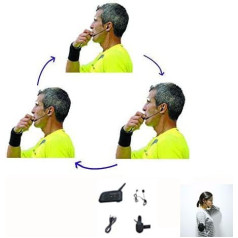 Referee Headset 3 Referees Talk Simultaneously Football Wireless Headsets Wireless Football Headset Football Referee Communication