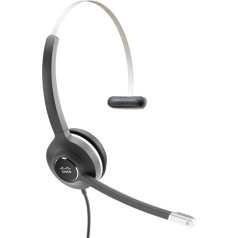 Cisco Headset 531 Monophon Kopfband Schwarz, Grau - Headsets (DECT-Telefon, Monophon, Kopfband, Schwarz, Grau, Verkabelt, Schwarz)