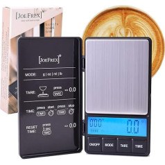 Coffee Scales with Timer – Espresso Scales with Batteries – Exact Precision Scales with Countdown Function – Espresso Scales – Kitchen Scales – Coffee Scale by JoeFrex