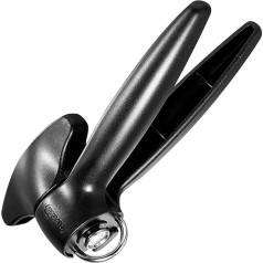 Westmark Safety Can Opener with Guide Bracket, Length: 18.5 cm, Stainless Steel/Plastic, Bravo, Black, 10322270