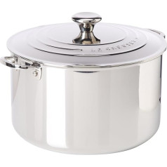 Le Creuset Suppentopf 3-ply PLUS Edelstahl, 28 cm, 96604828000000