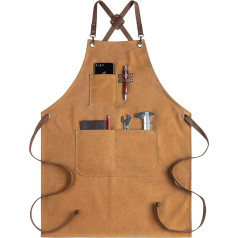 Vomgomfom BBQ Apron for Men and Women