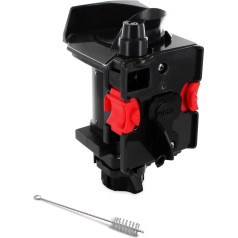 DEKAROX Brewing Unit with Cleaning Brush for Delonghi 7313251441 for Coffee Machines, Fully Automatic Coffee Machines such as EABI EAM ECA ESAM PrimaDonna Magnifica Perfecta